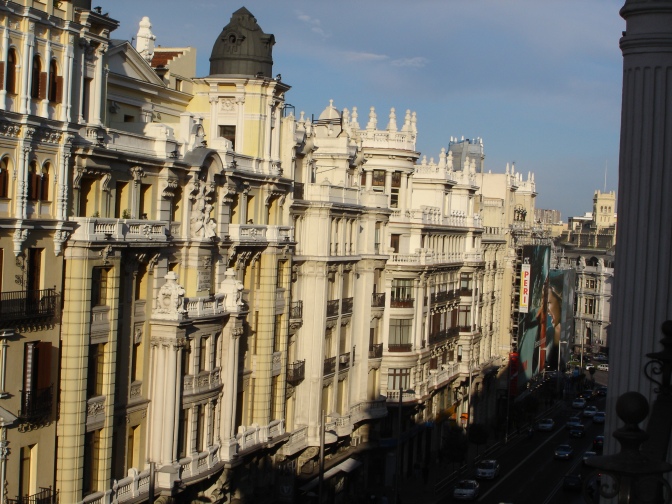 Madrid's main street - Gran Via